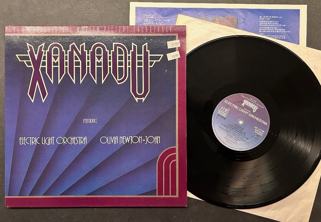 E.L.O. / OLIVIA NEWTON JOHN - Soundtr: Xanadu ( LP; NMINT ), LP, Rock, Inclusief binnenhoes, Ophalen of Verzenden