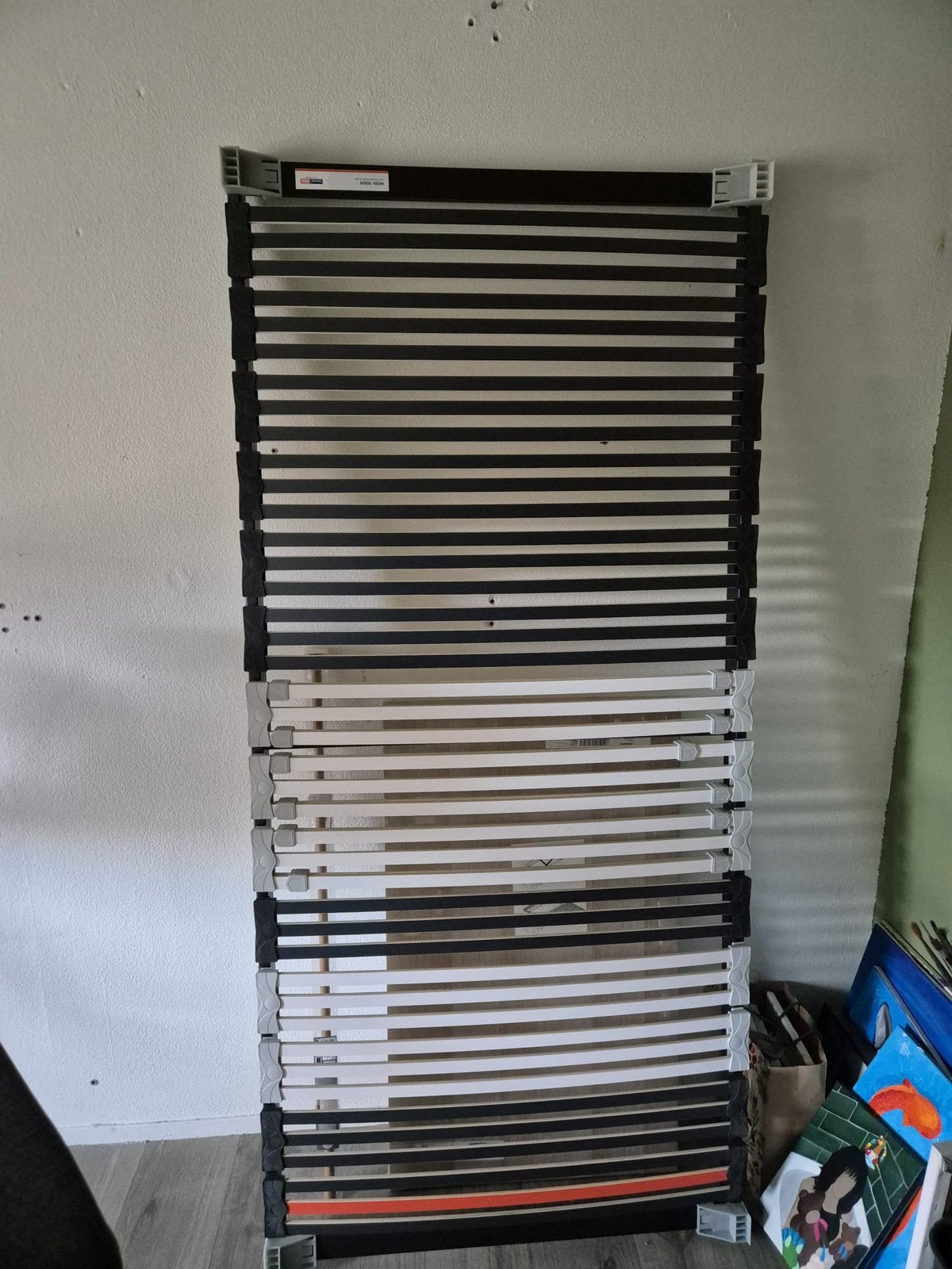 Lattenbodem, Ophalen, Gebruikt, 90 cm, Eenpersoons