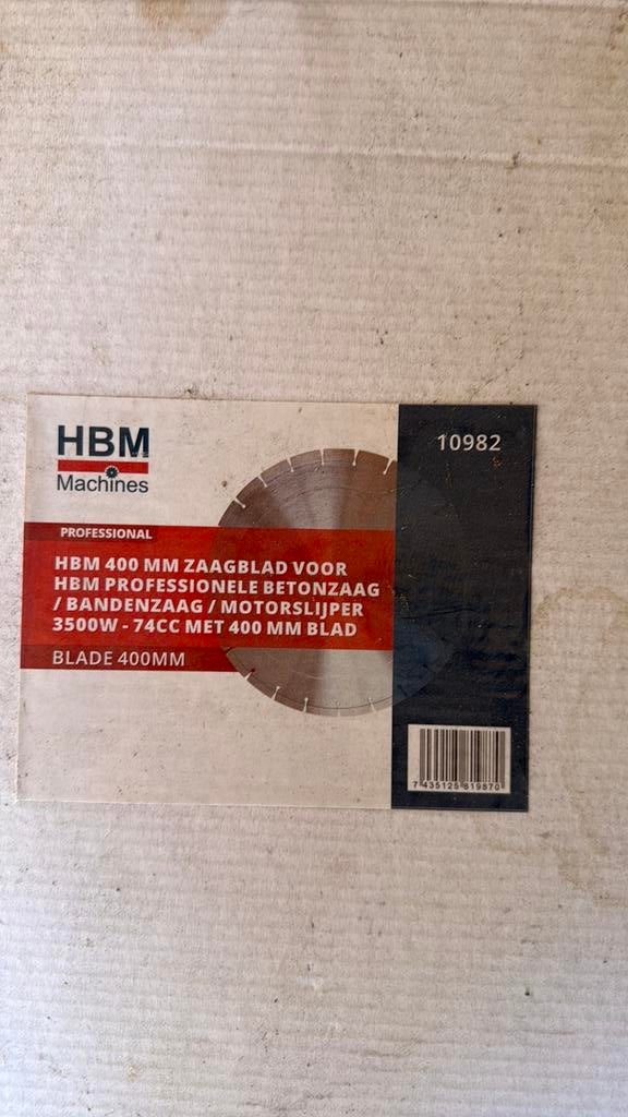 Blade asfaltzaag, Ophalen of Verzenden, Zo goed als nieuw