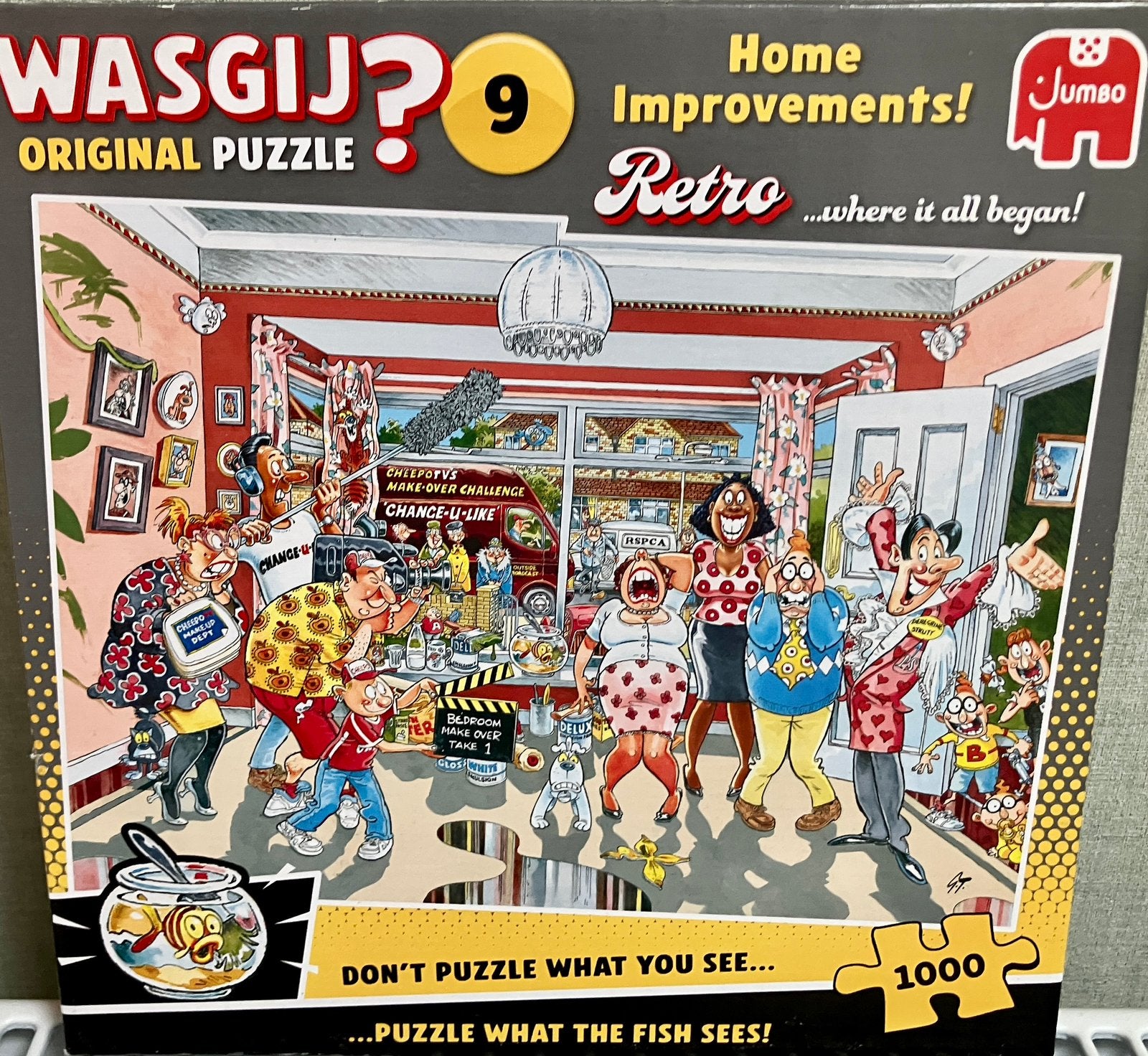 Wasgij Original 9, Ophalen of Verzenden, 500 t/m 1500 stukjes, Zo goed als nieuw, Legpuzzel