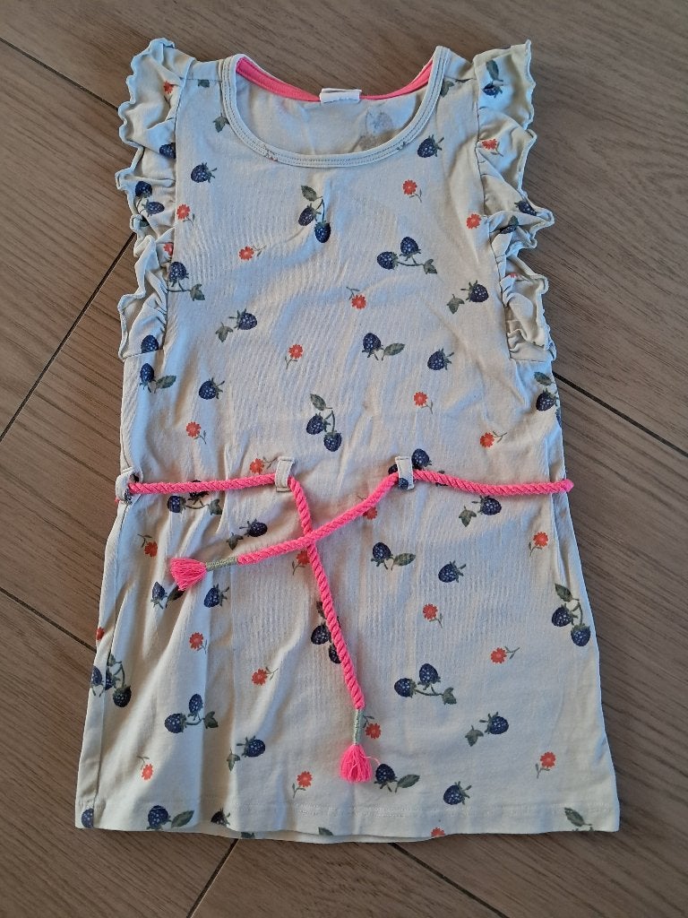 K333 Lichtgroen jurkje HEMA maat 86/92, Kinderen en Baby's, Babykleding | Maat 86, Gebruikt, Meisje, Jurkje of Rokje, Ophalen of Verzenden