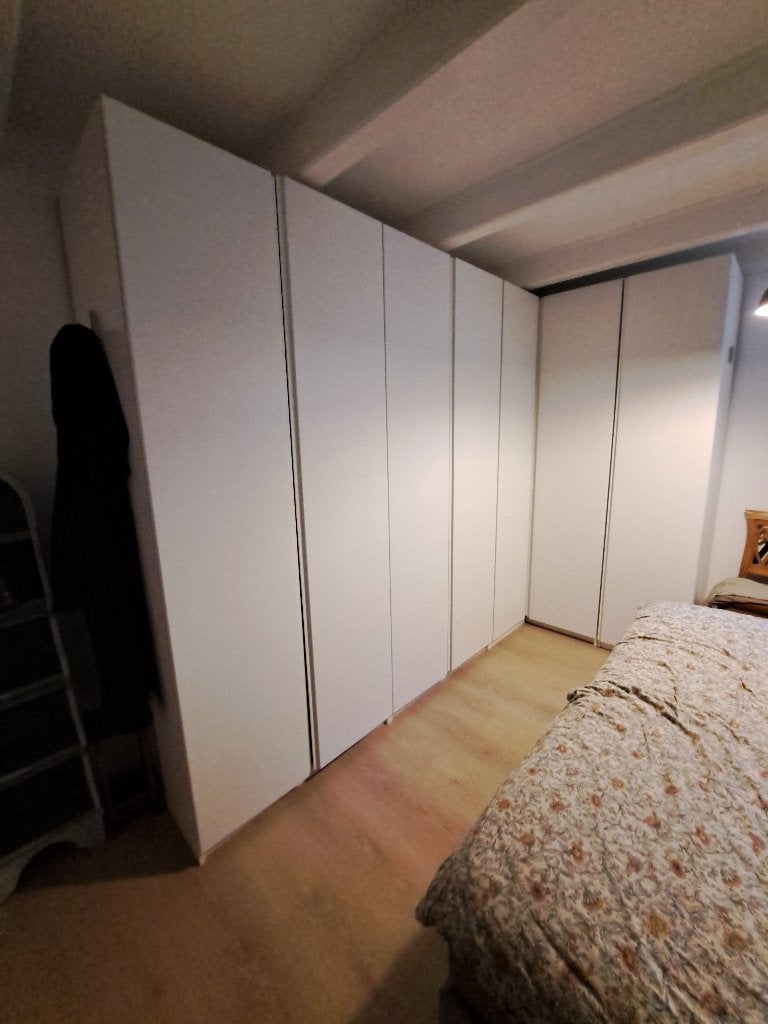 Kledingkast - hang/legkasten, Ophalen, 100 tot 150 cm, 200 cm of meer, Zo goed als nieuw