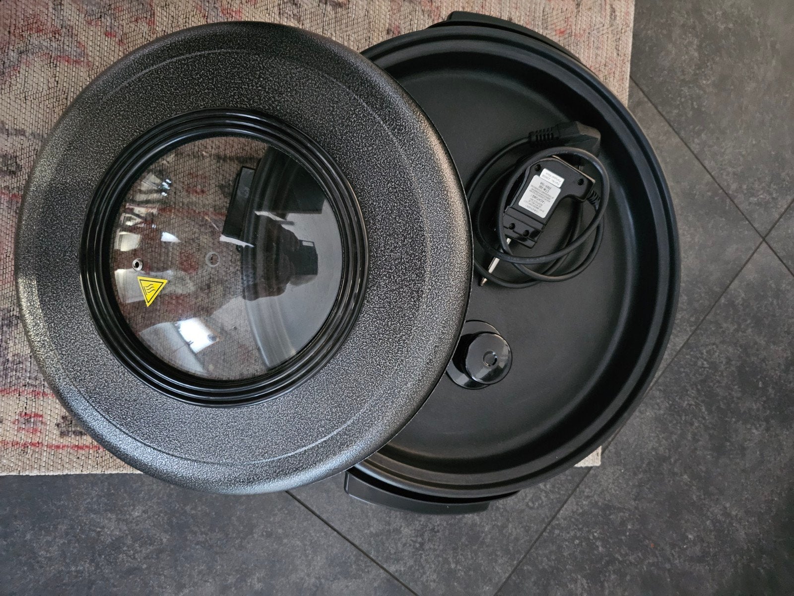 Hendi Party Pan - Elektrische Koekenpan 1400W Ø500mm, Huis en Inrichting, Ophalen, Overige typen, Met deksel, Overige merken