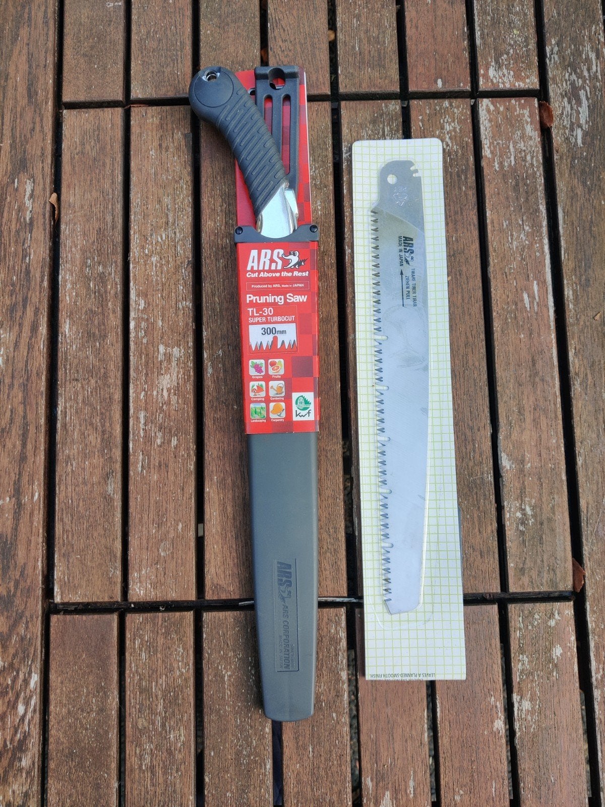 Nieuwe ARS Snoeizaag TL-30 + reserve blad, Ophalen of Verzenden, Nieuw, Minder dan 20 mm, ARS