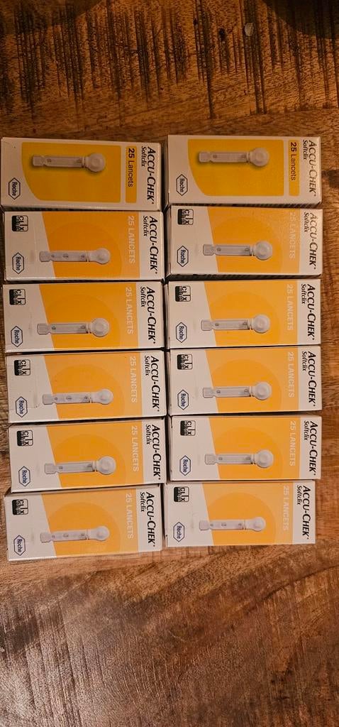 12x Accu  softclix 25 lancets per doosje, Ophalen
