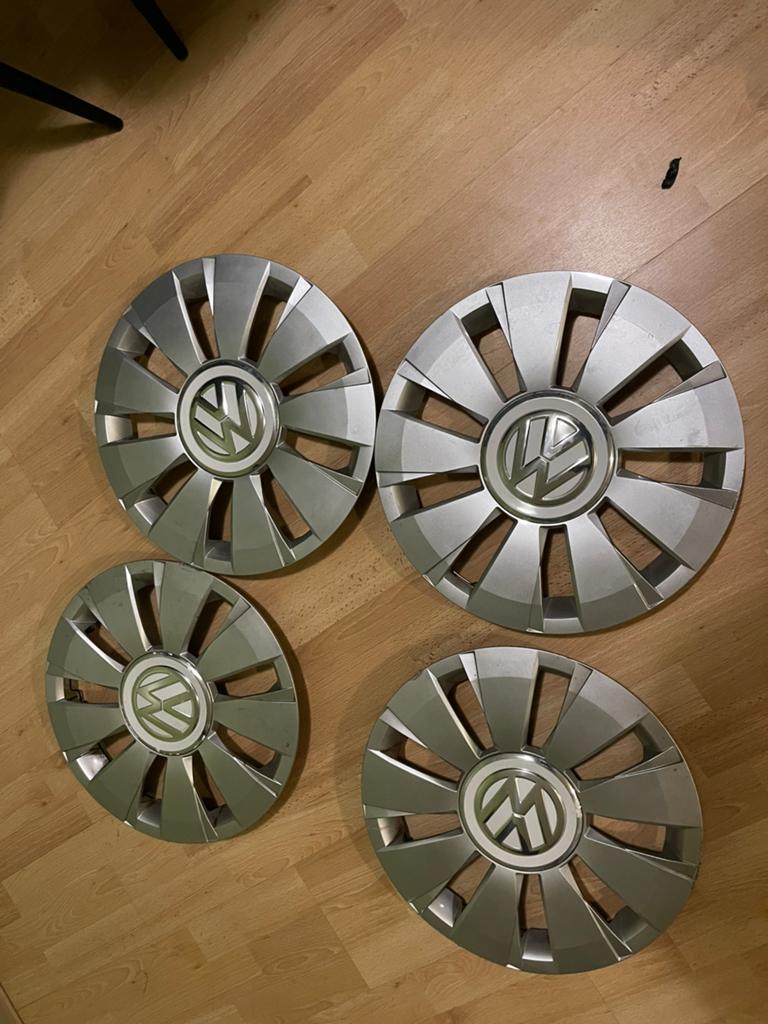 Volkswagen up wieldoppen 15 inch, Auto diversen, Wieldoppen, Ophalen of Verzenden, Zo goed als nieuw