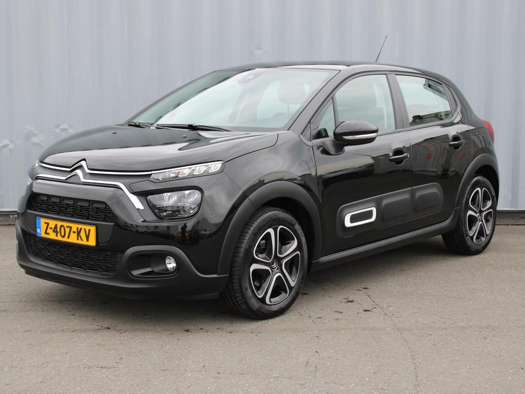 Citroen C3 1.2 PT 83PK PLUS NAVI/PARKSENS/CLIMA, Auto's, Citroën, Euro 6, 1199 cc, 450 kg, Zwart