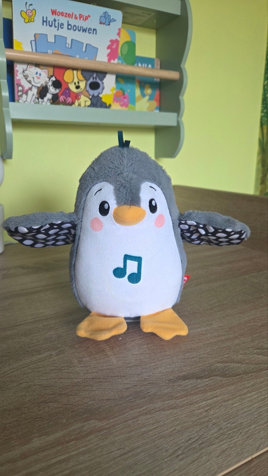 Fisher-Price Flap & Wobble Pinguïn - Muzikaal Speelgoed, Ophalen of Verzenden, Gebruikt, Overige typen, Met geluid