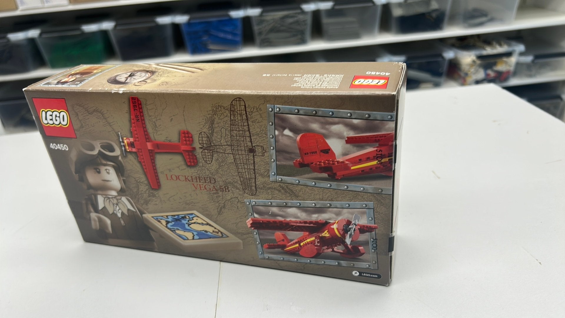 SB2996 Lego 40450 Amelia Earhart tribute NIEUW, Ophalen of Verzenden, Nieuw