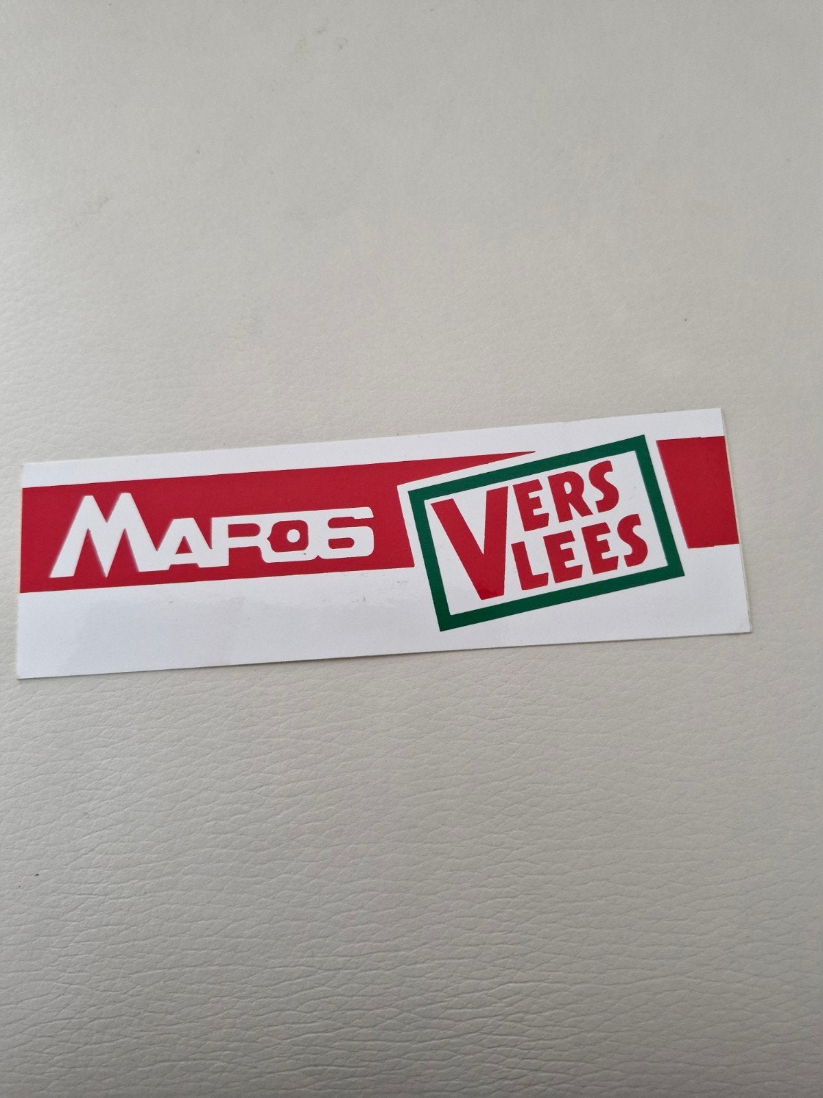 10003 Maros Vers Vlees Sticker, Ophalen of Verzenden, Nieuw, Bedrijf of Vereniging