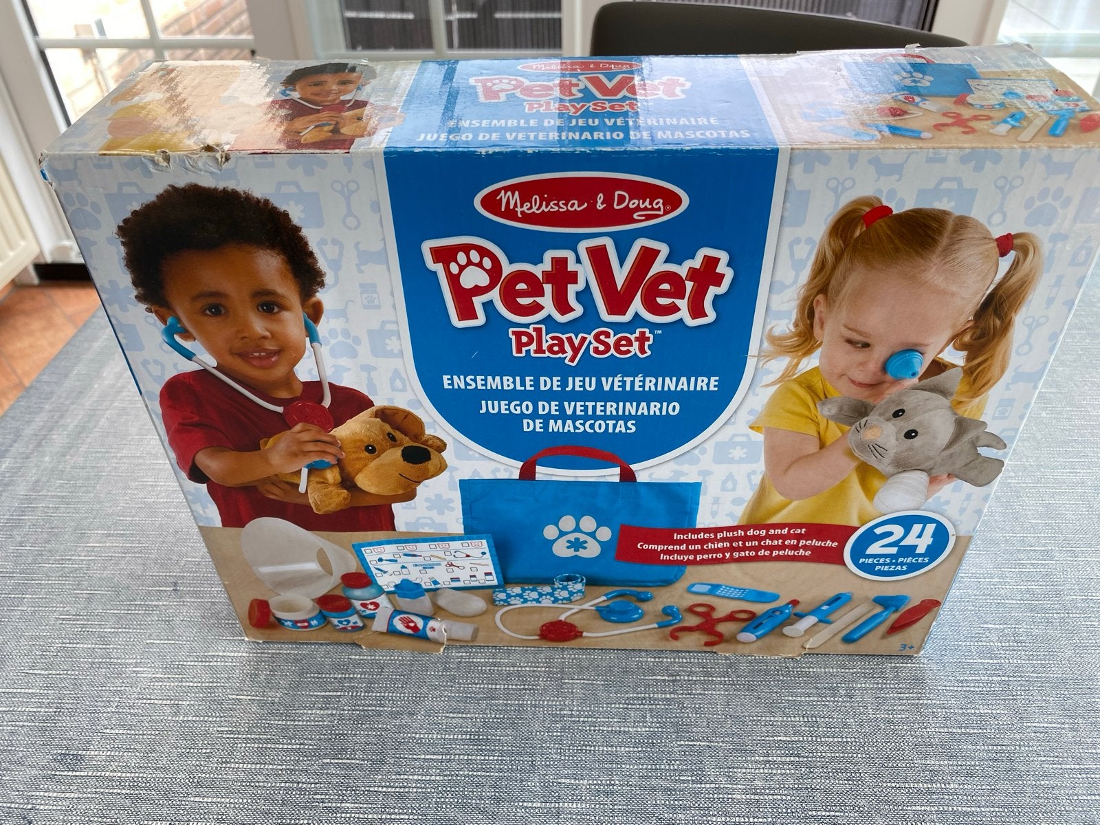 Melissa & Doug Pet Vet Speelset - Dierenarts, Ophalen of Verzenden, Zo goed als nieuw, Overige typen