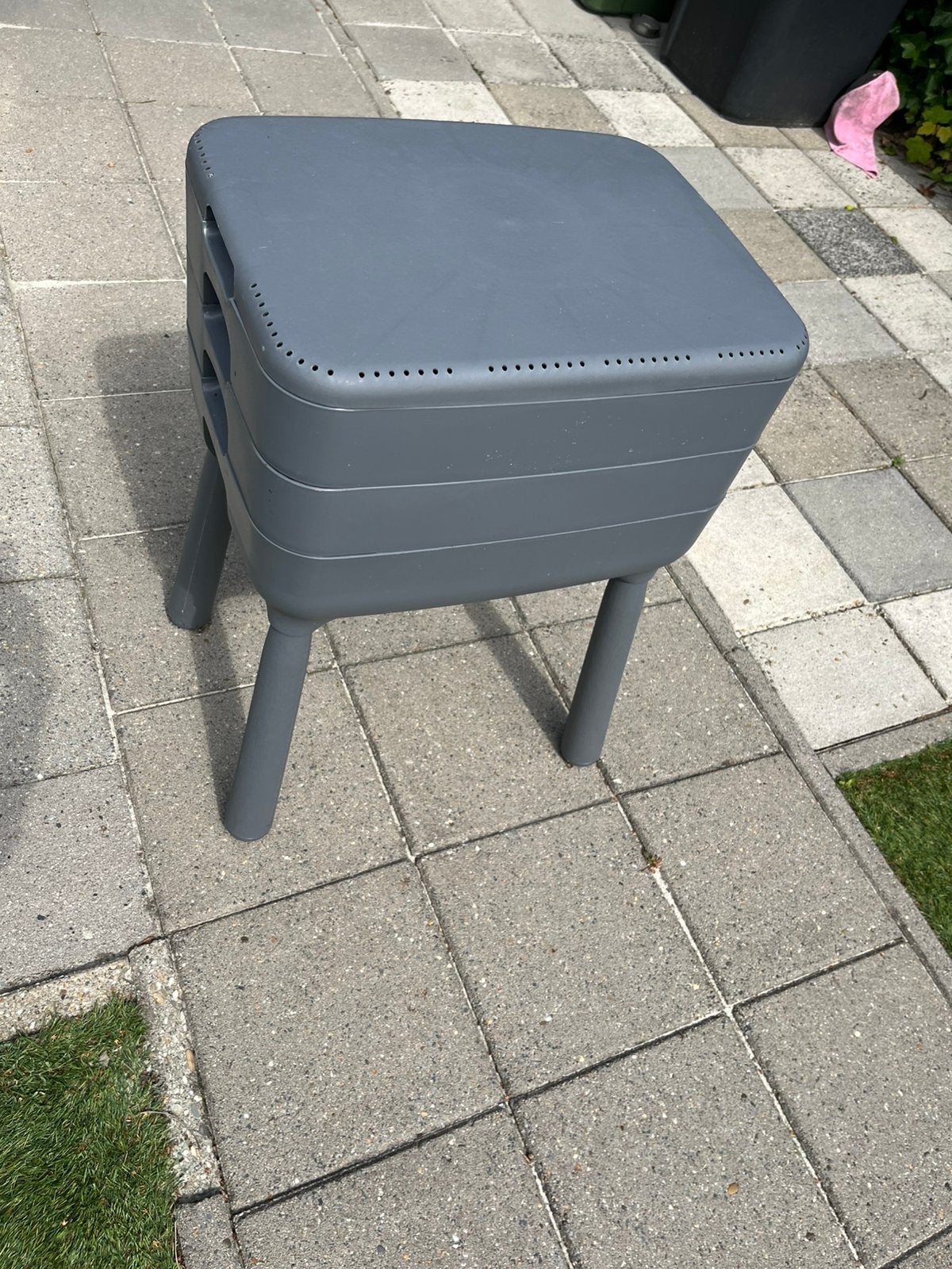 Wormenhotel inclusief hennep mat, Ophalen, Compostbak
