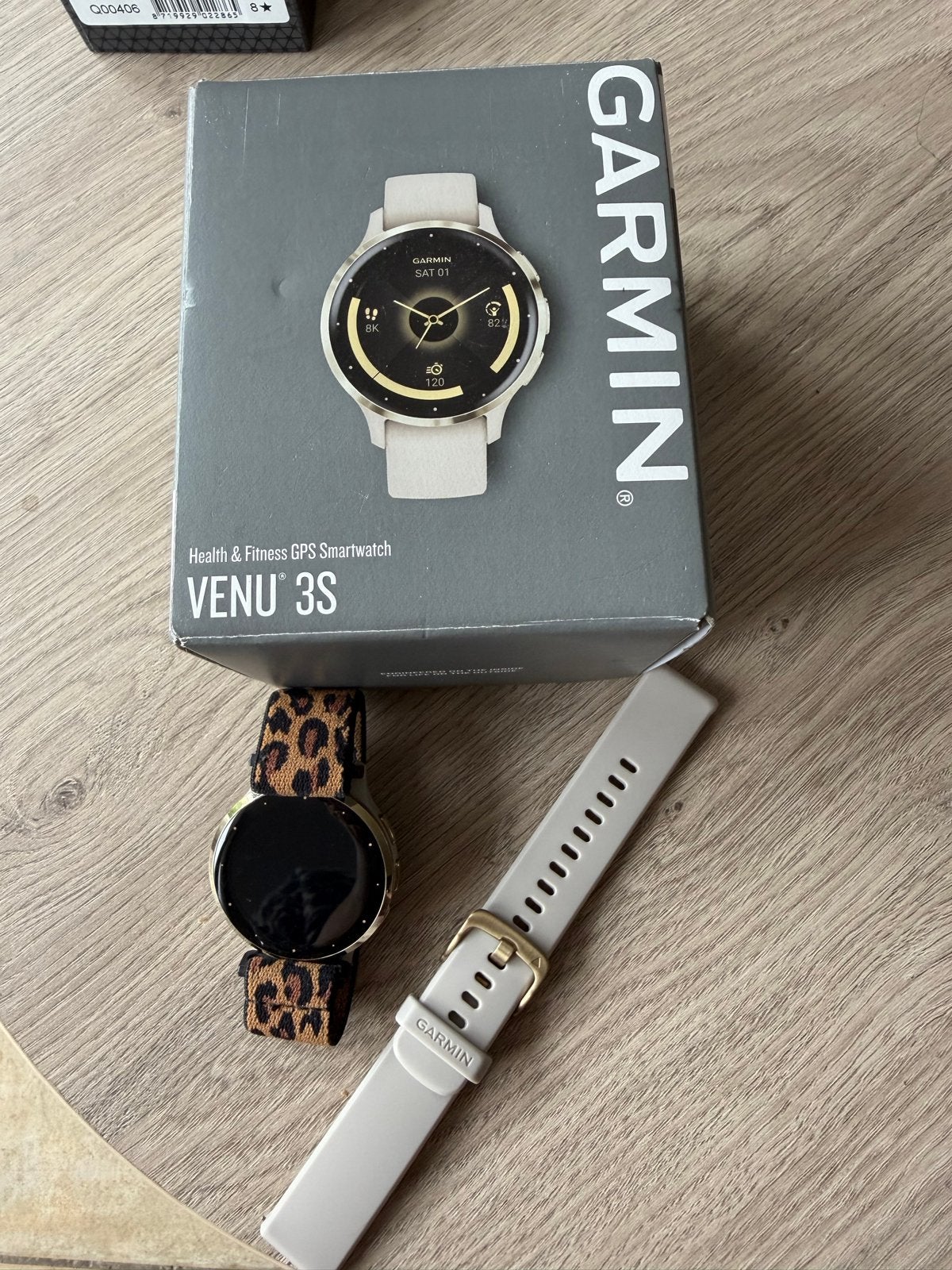 Garmin Venu 3S Smartwatch - Zo goed als nieuw, Zwart, Ophalen of Verzenden, Zo goed als nieuw, GPS