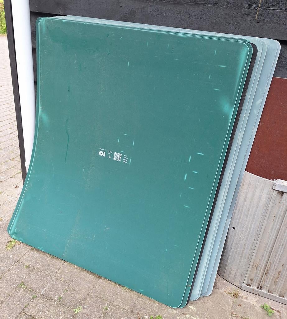 Kunststof palletplaten 100x 120 cm, Ophalen