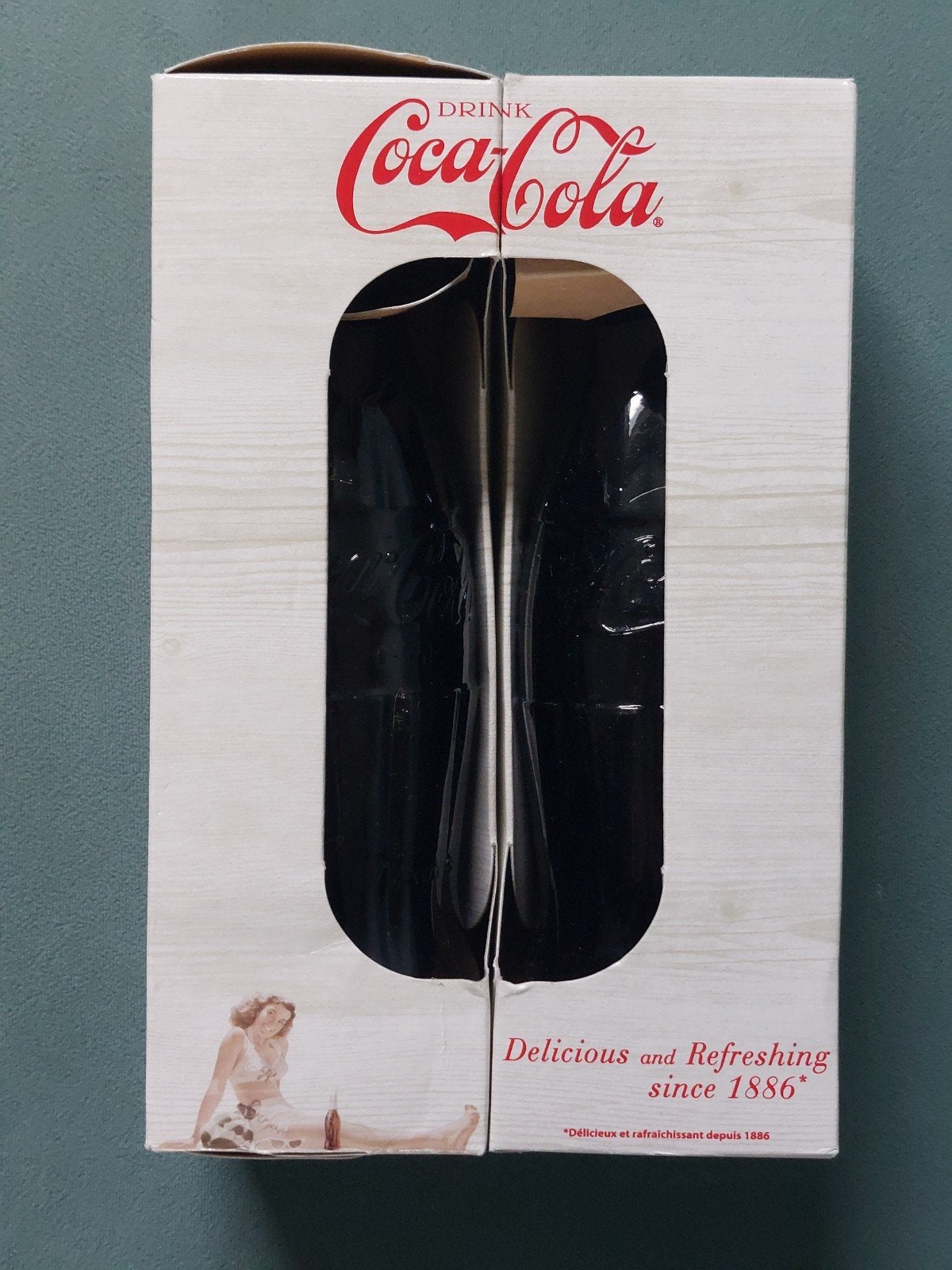 Coca-Cola 125 Jaar Limited Edition Glazen Set, Verzamelen, Verzenden, Nieuw, Gebruiksvoorwerp