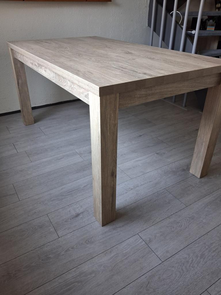 Eettafel zo goed als nieuw, Huis en Inrichting, Tafels | Eettafels, Ophalen, 200 cm of meer, 50 tot 100 cm, Zo goed als nieuw