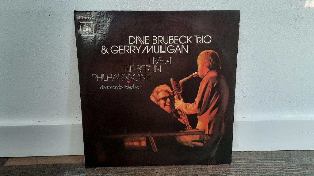Dave Brubeck Trio & Gerry Mulligan Live Berlin Philharmonia, 1960 tot 1980, Gebruikt, Ophalen of Verzenden, 12 inch