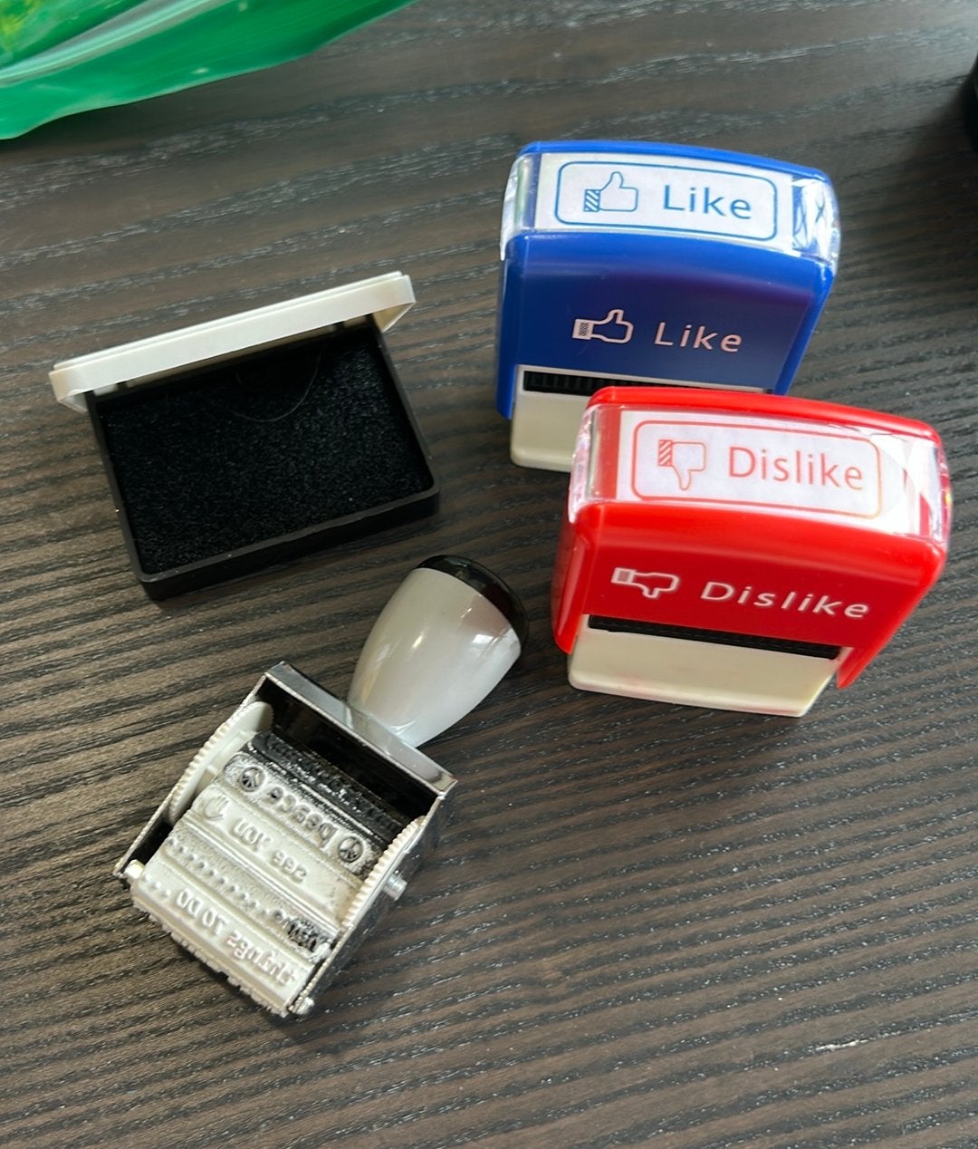 Stempelset, Ophalen, Gebruikt, Clearstamp
