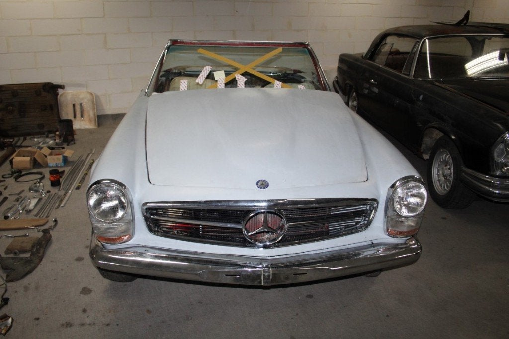 Mercedes SL / Pagode van 1963, Auto's, Achterwielaandrijving, Cabriolet, Overige kleuren, Handgeschakeld