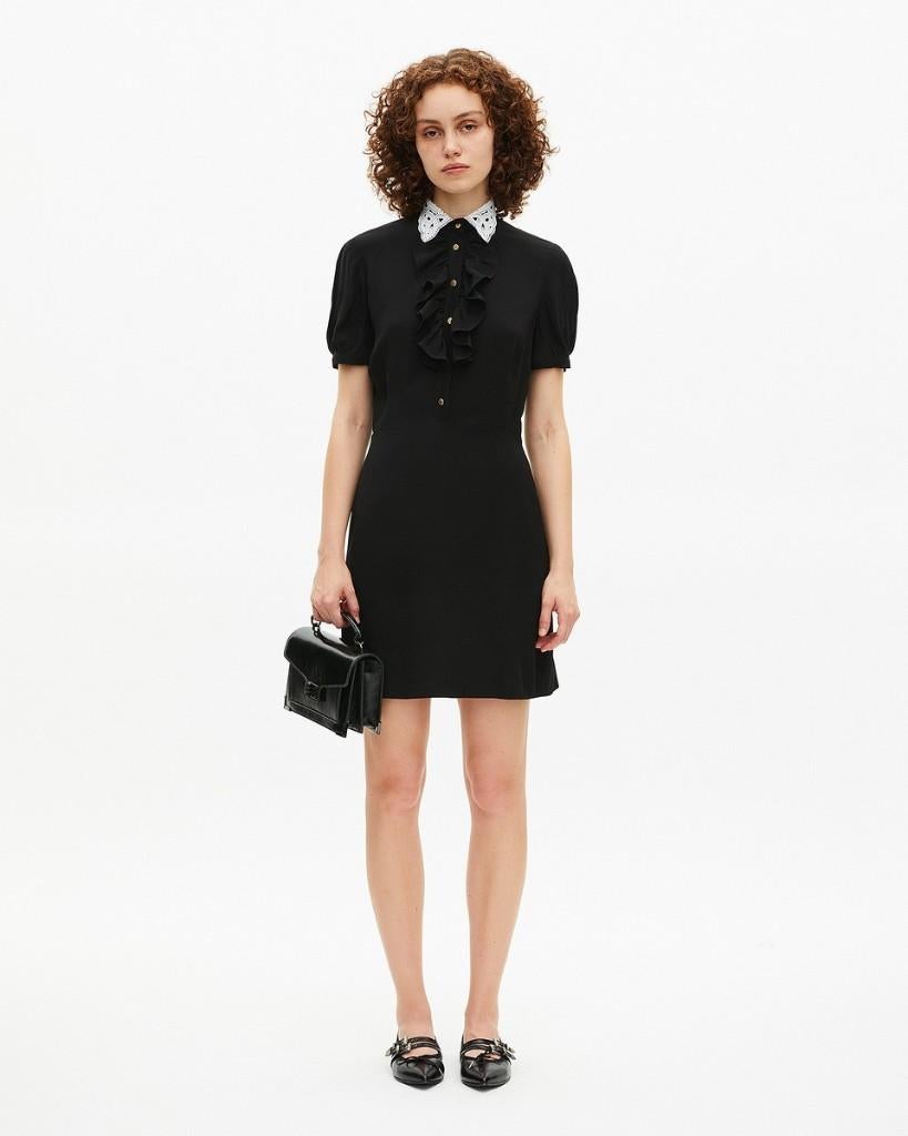 The kooples jurk maat 3 m/l, Maat 38/40 (M), Zwart, The kooples, Ophalen of Verzenden