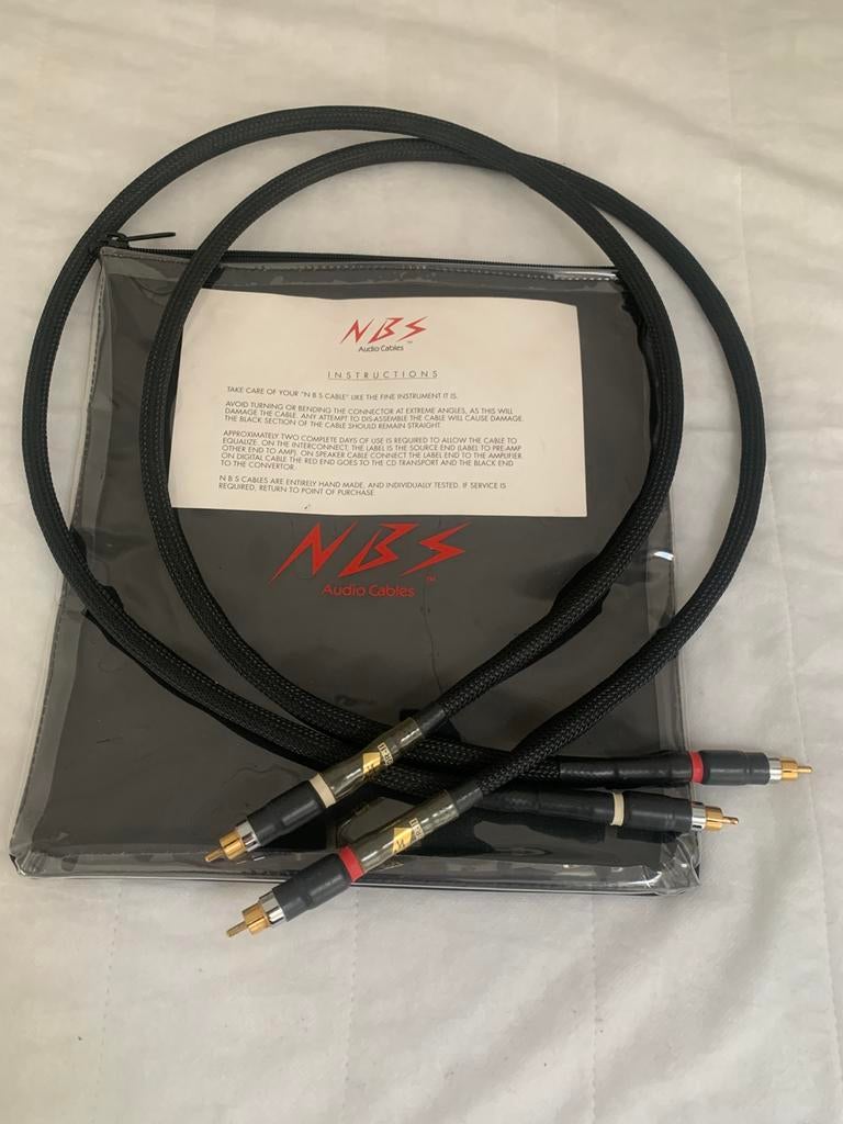 NBS Monitor 2 rca kabel, Ophalen of Verzenden, Zo goed als nieuw, Minder dan 2 meter, Interlink-kabel