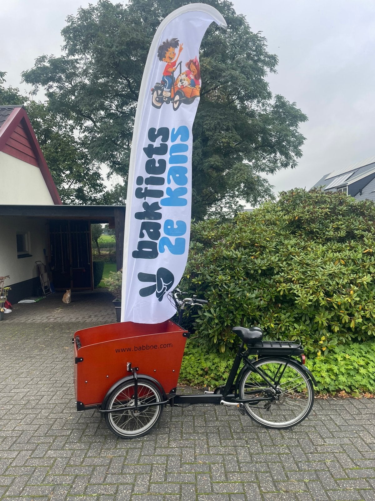 Inruiltopper Babboe Big-E, 4 kinderen of meer, Gebruikt, ., Elektrisch