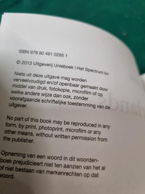 -	Woordenboek ned-fra,, Ophalen of Verzenden