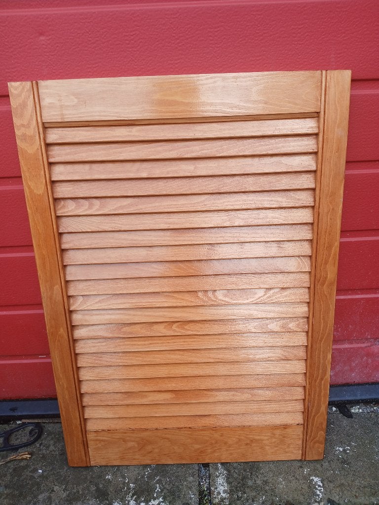 2x louvredeur, Doe-het-zelf en Verbouw, Deuren en Horren, Minder dan 80 cm, Binnendeur, Minder dan 200 cm, Ophalen of Verzenden
