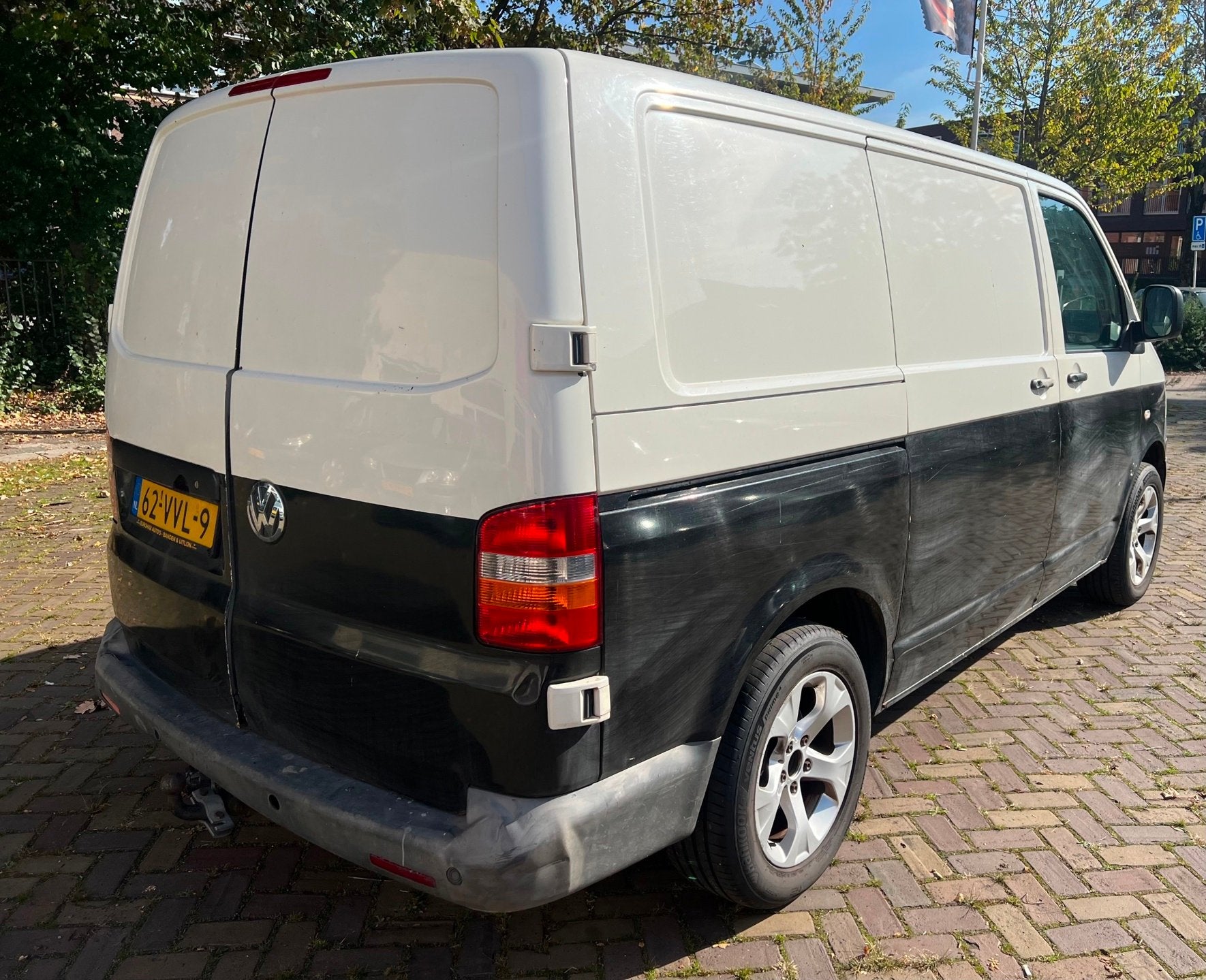 Volkswagen Transporter 1.9 TDI 300 Budgetline DC - EXPORT! -, Voorwielaandrijving, Stof, Gebruikt, Zwart