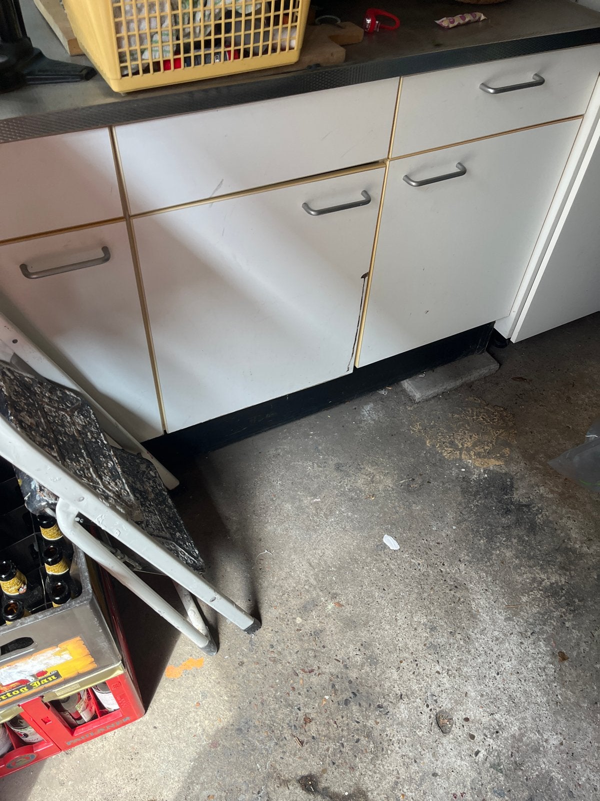 Gratis keukenblokje met wasbak, Ophalen, Gebruikt, Wit, Overige typen