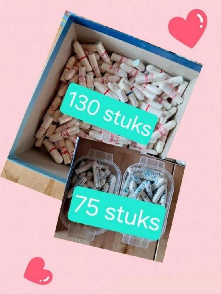 KOOPJE: grote partij >200 tampons: mini + pro comfort mini's, Diversen, Ophalen of Verzenden, Nieuw