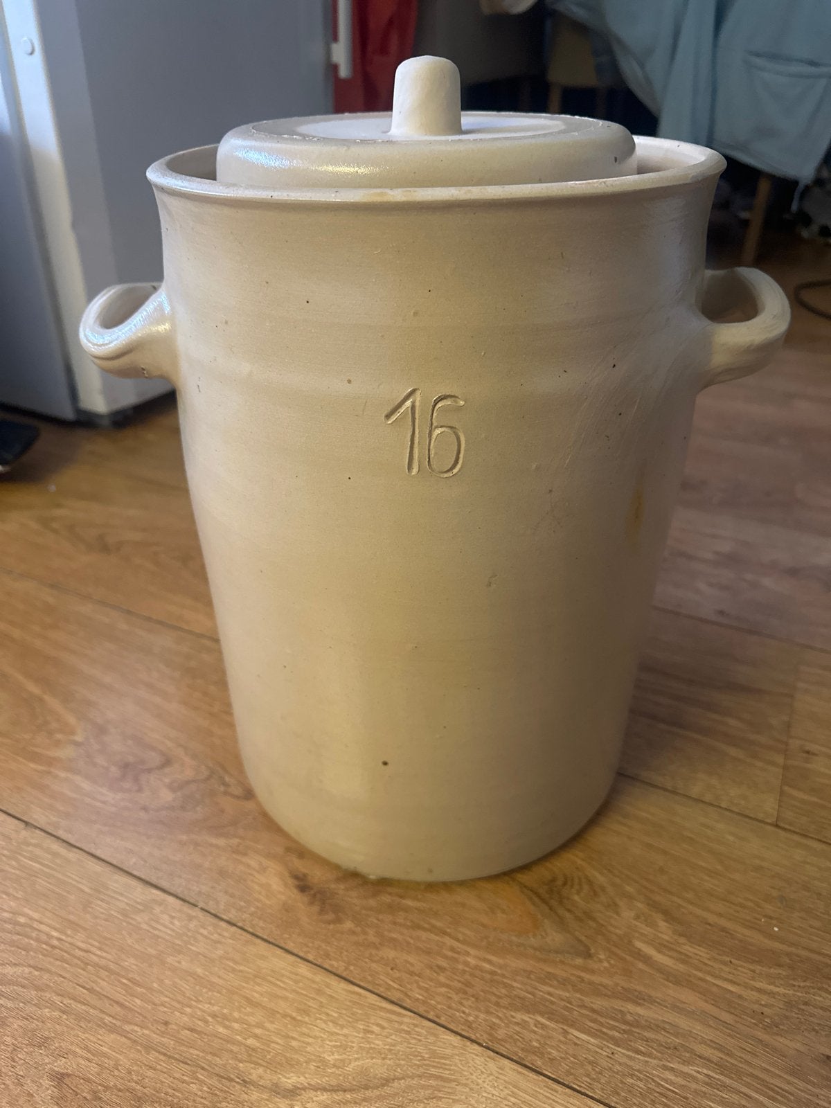 Zuurkoolpot - Fermentatiepot - 16 liter, Ophalen