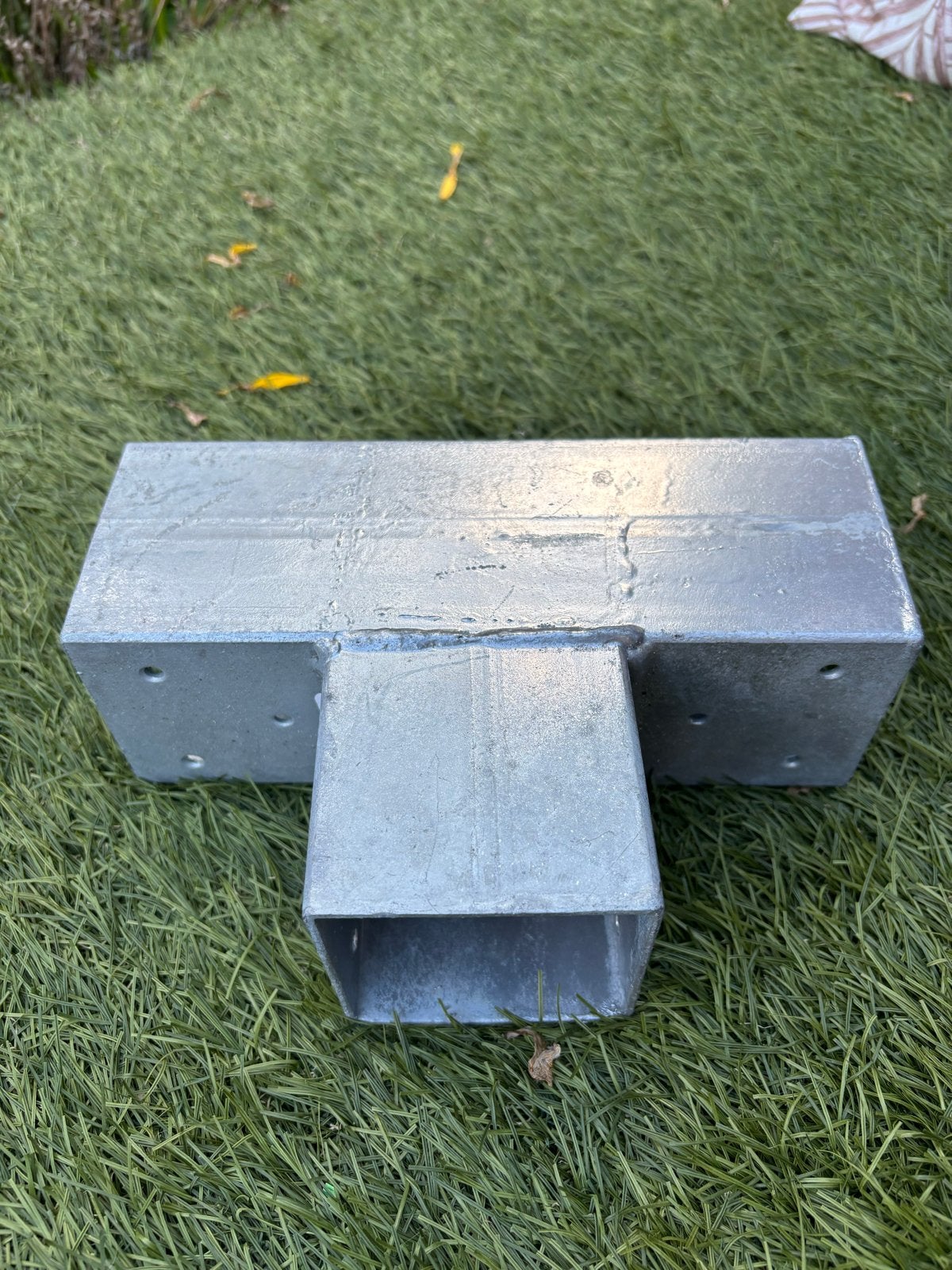 Paalhouders voor 7x7 cm palen - Gegalvaniseerd, Ophalen, Nieuw, IJzer, Overige typen