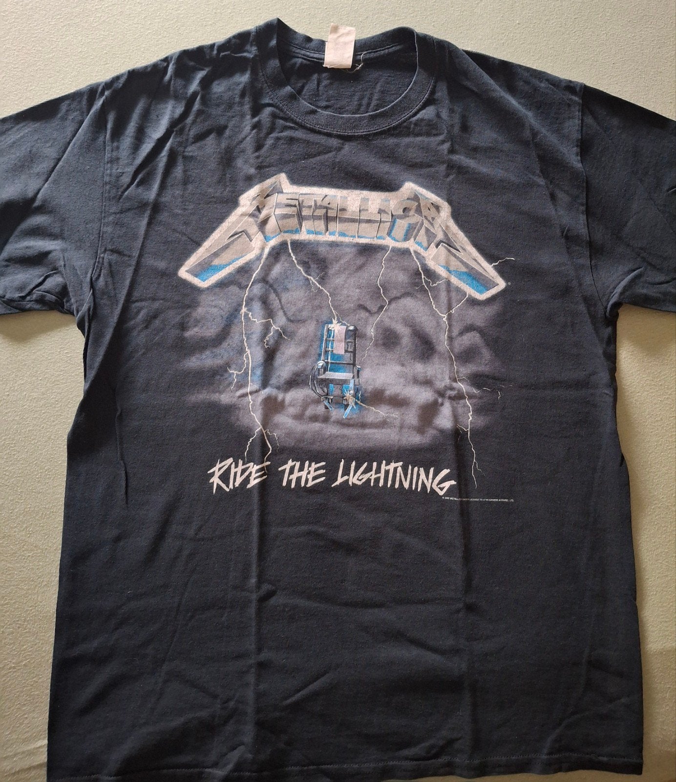 Metallica shirt, metal, Iron maiden, Ophalen of Verzenden, Zwart