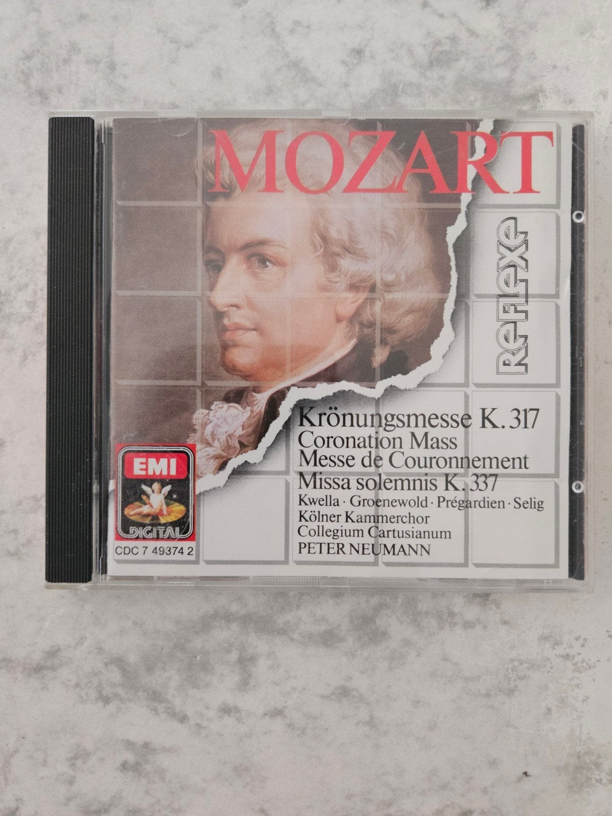 Mozart - Krönungsmesse K. 317 & Missa solemnis K. 337 (EMI D, Ophalen of Verzenden, Classicisme, Gebruikt