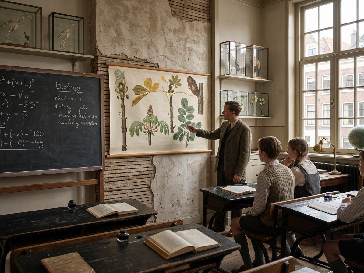Schoolplaat van Chr. Cato - Kastanje (72x107cm), Antiek en Kunst, Ophalen, Natuur en Biologie
