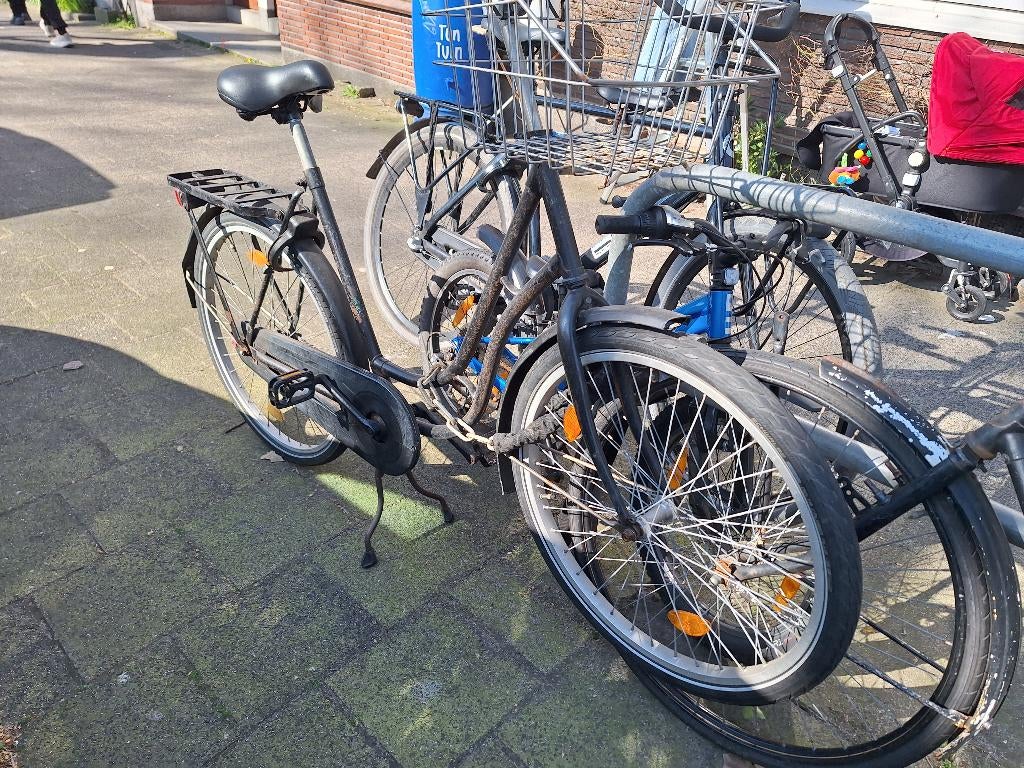 Stevige post stadsfiets, Ophalen, Gebruikt, Overige merken