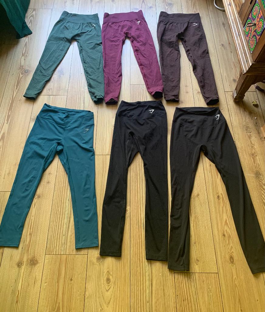 Leggings gymshark maat S z.g.a.n, Overige kleuren, Ophalen of Verzenden, Maat 36 (S), Gymshark
