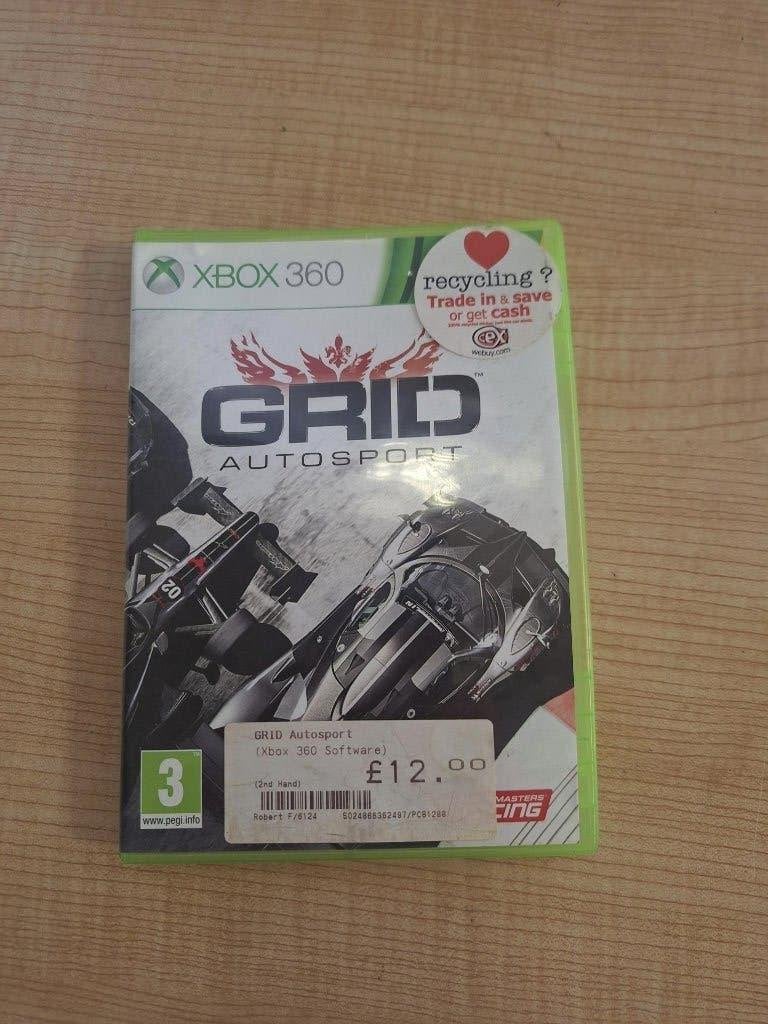 xbox360 spel grid autosport, 1 speler, Racen en Vliegen, Ophalen of Verzenden, Zo goed als nieuw