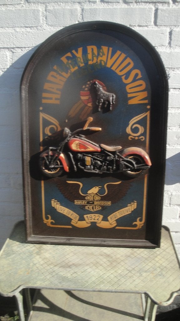 harly davidson bord, Ophalen of Verzenden