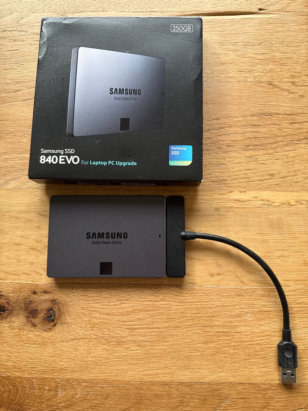 Samsung SSD 840 EVO 250GB - Voor Laptop PC Upgrade, Intern, Server, Ophalen of Verzenden, Zo goed als nieuw