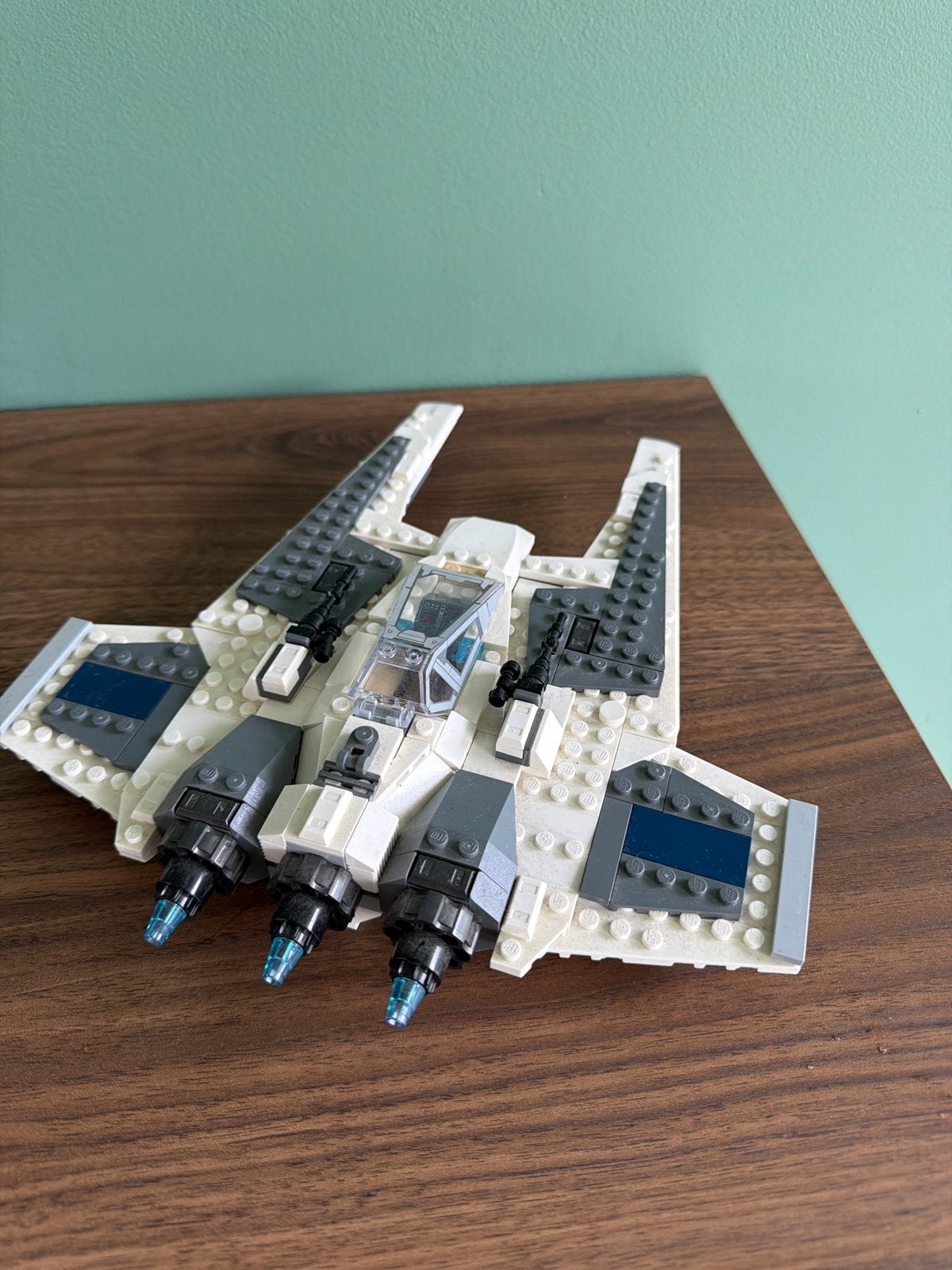 LEGO Star Wars 75348 Mandalorian Fang Fighter vs. TIE Interc, Gebruikt, Star Wars, Lego, Ophalen of Verzenden