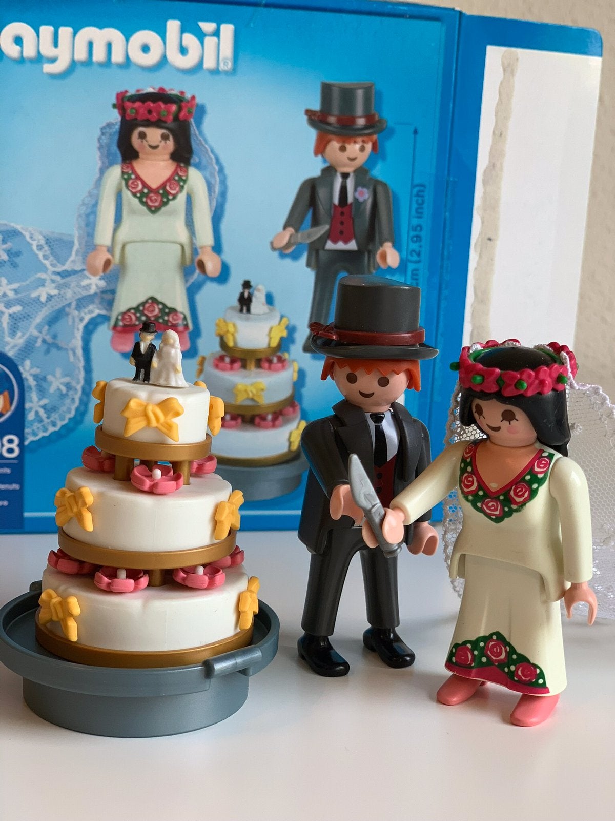 Playmobil 4298 - Bruidspaar met taart, Ophalen of Verzenden, Gebruikt