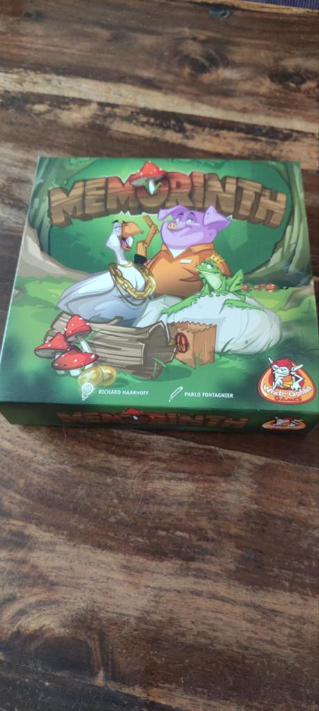Memorith, White Goblin games, Hobby en Vrije tijd, Gezelschapsspellen | Kaartspellen, Zo goed als nieuw, Een of twee spelers, Drie of vier spelers
