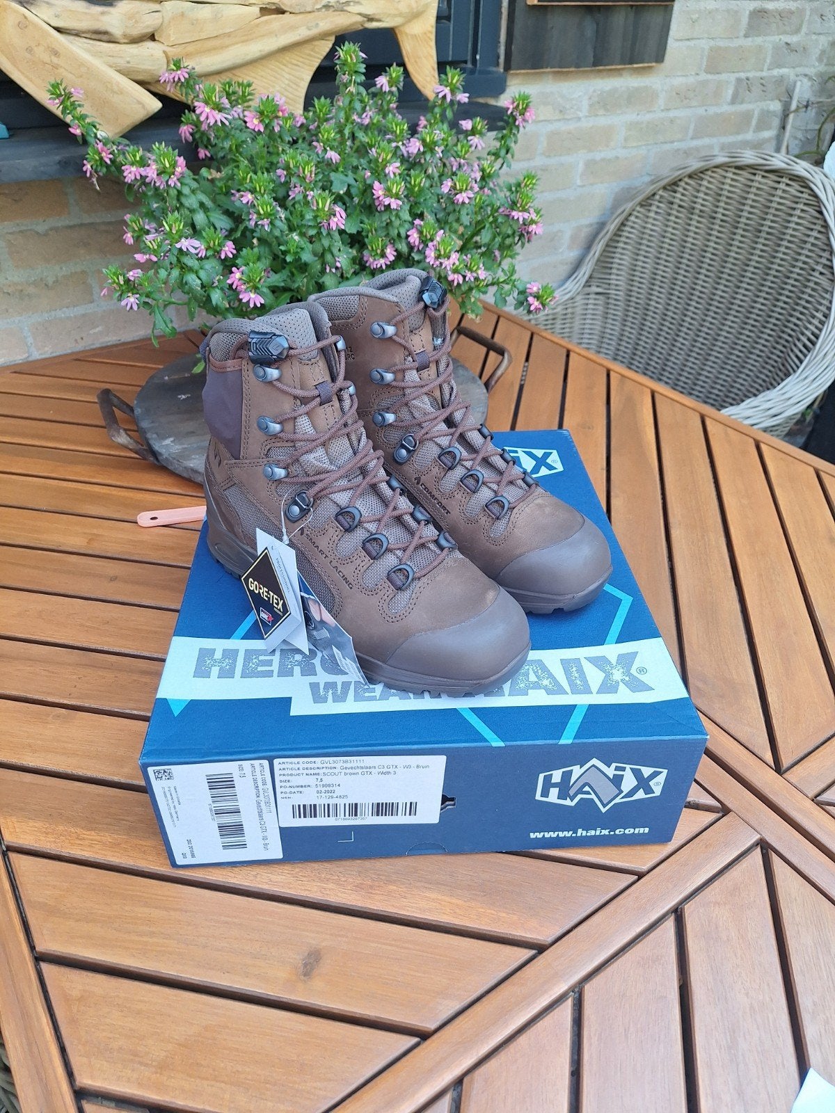 Haix Scout 2.0 Wandelschoenen - Nieuw in doos, Ophalen of Verzenden, Nieuw, Schoenen