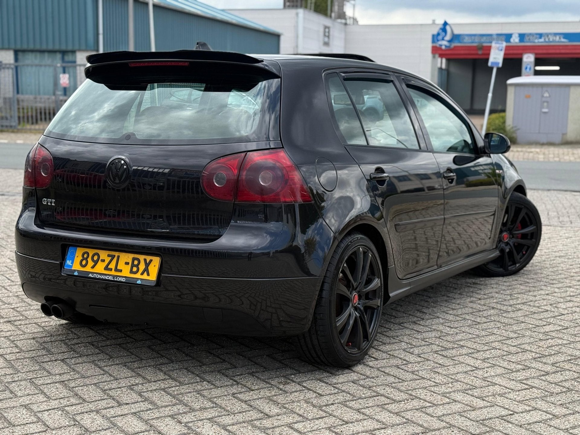 Volkswagen Golf 2.0 TFSI GTI#Automaat#5drs#Carplay#Airco, Gebruikt, 4 cilinders, Zwart, Euro 4