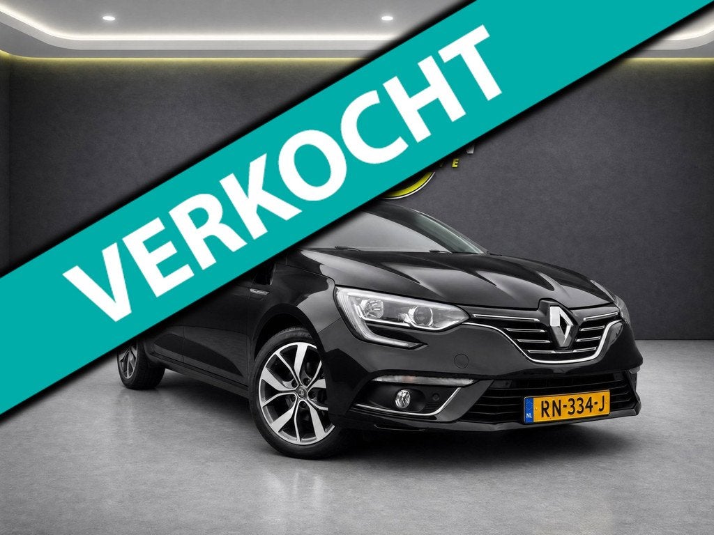 Renault Mégane 1.2 TCe Bose Automaat met Climate ! 18 Inch, Gebruikt, 4 cilinders, Bedrijf, Automatische klimaatregeling