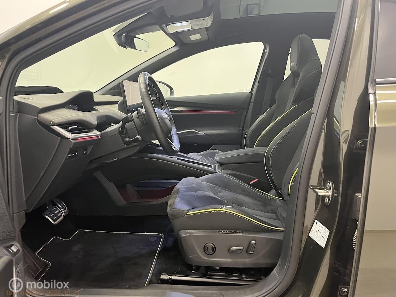 Skoda Enyaq Coupé iV RS 77 kWh pano, Canton, trekh, massage, Auto's, Automaat, Gebruikt, 340 pk, Vierwielaandrijving