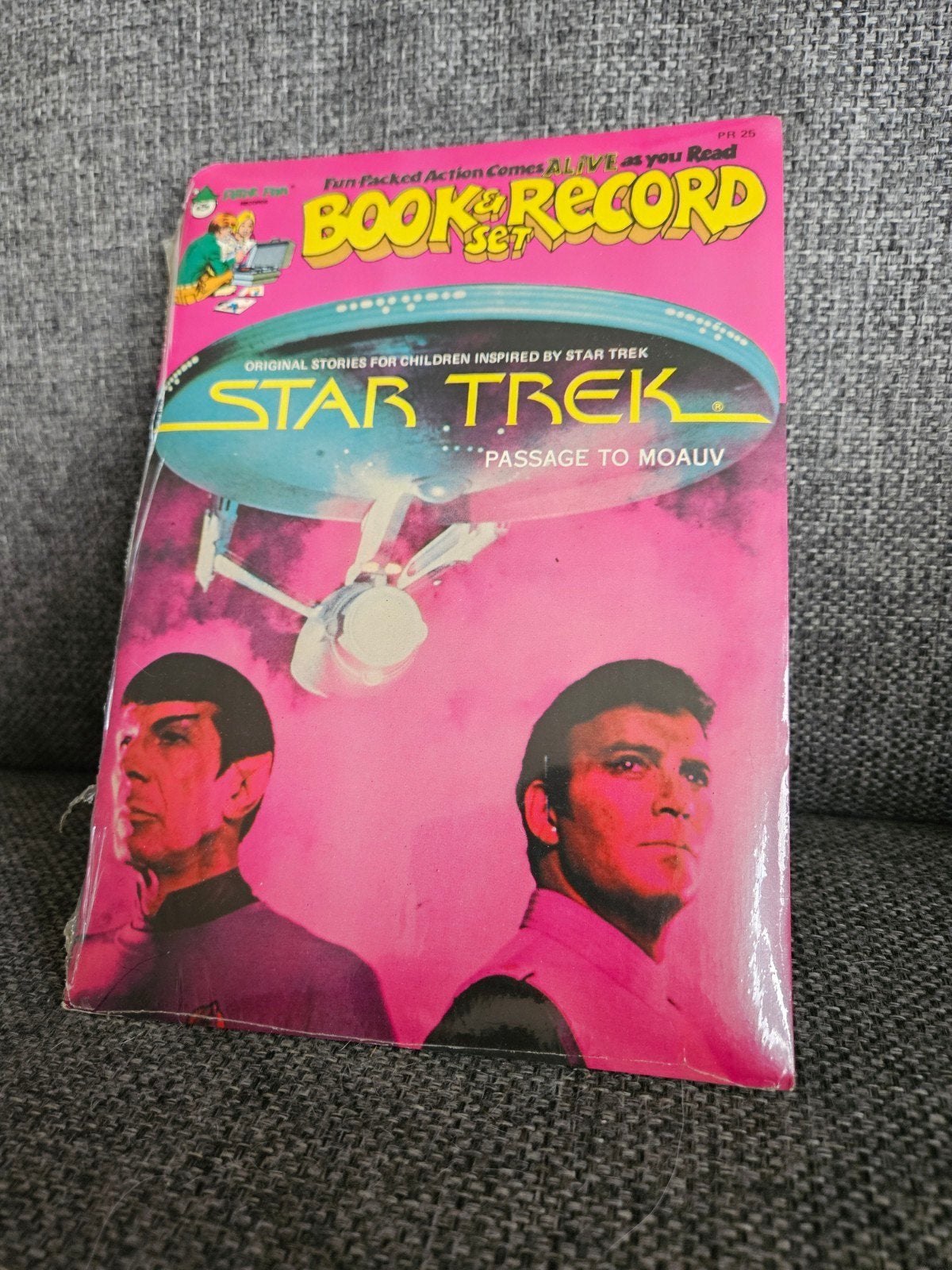 Star Trek Book & Record Set - Passage to Moauv (1979), Verzamelen, Verzenden, Nieuw, Overige typen