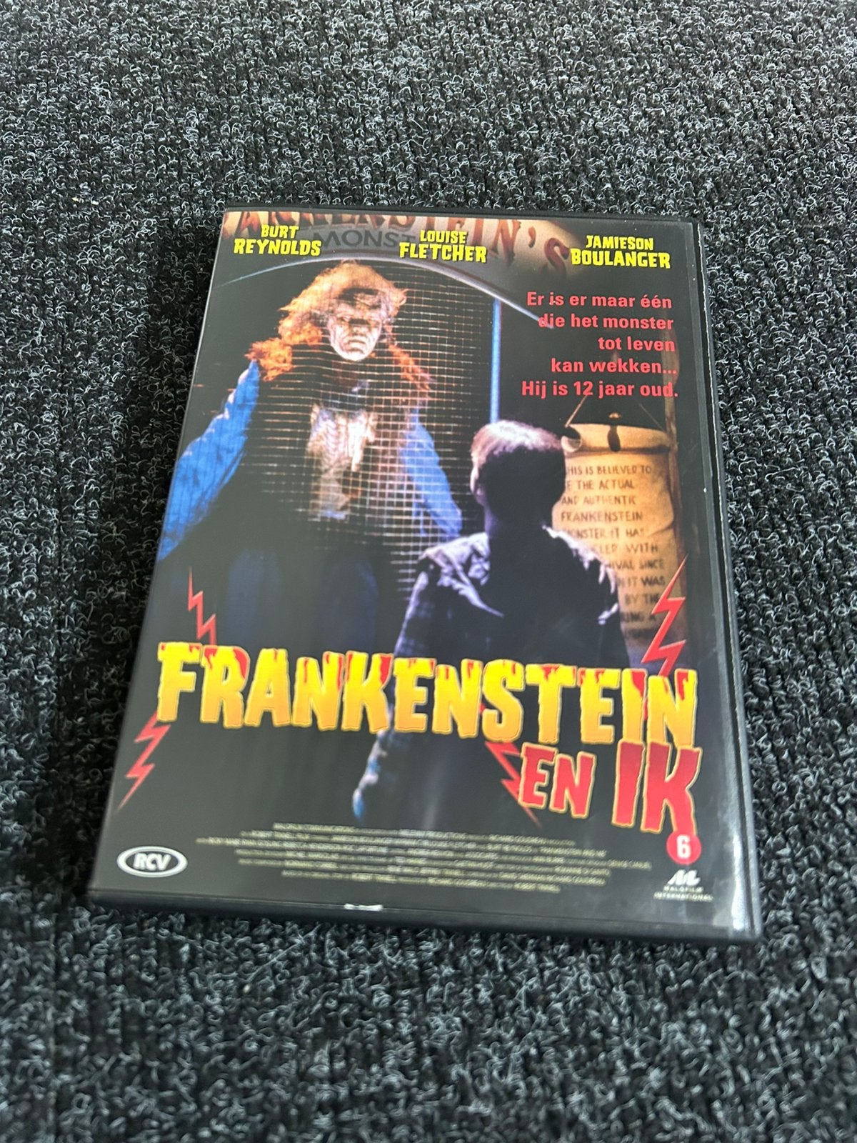 Frankenstein en ik op dvd, Cd's en Dvd's, Dvd's | Horror, Alle leeftijden, Ophalen of Verzenden, Gebruikt, Overige genres